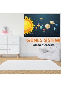 Resim Güneş Sistemi Statik Kağıt Tahta 