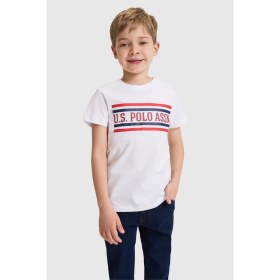Resim U.s. Polo Assn. Erkek Çocuk Beyaz Tişört 50327008-VR013 