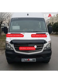 Resim Mercedes Sprinter 2014-2017 Yıl Aralığı Uyumlu Kaput Rüzgarlığı 3mm Siyah 