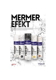 Resim Mermer Efekt Sprey Boya 200 Ml Gold 