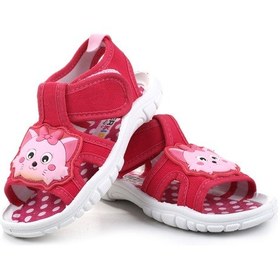 Resim Gezer Kids 00204 Günlük Kız Çocuk Sandalet Fuşya 