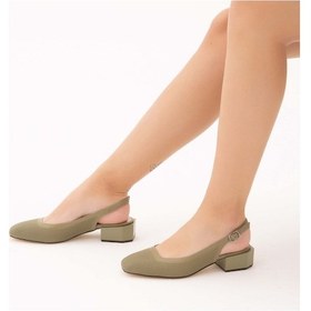 Resim Tamer Tanca Kadın Hakiki Deri Yeşil Klasik Ayakkabı 453 308 Byn Ayk Y22 Avakado Yesıl Yeşil 