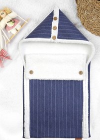Resim HAMUR Bebek Dış Kundak Battaniyesi Uyku Tulumu Bebek Arabası Puset Minderi Örtüsü Fluffy Battaniye Bb-505 