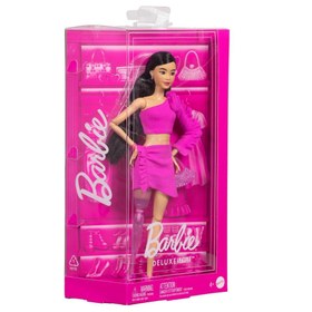 Resim Barbie Deluxe Style Bebekler - Işıltılı Protez Bacaklı HYV26 