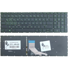 Resim HP Uyumlu 255 G7 (2M3E3ES), 255 G7 (255F6ES-S4S) Klavye Işıklı (Yeşil) 