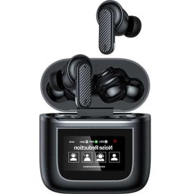 Resim Fortunelane Kulak İçi 5.3 Bluetooth, 38ms Düşük Gecikme, Renkli Dok. Ekran, Enc Konuşma, 32 Saat Pil 