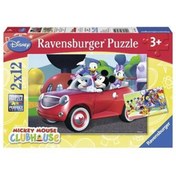 Resim Ravensburger 2x12 Parça Puzzle Walt Disney Mickey 075652 