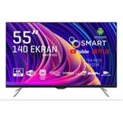 Resim normende Nordmende NM55F35055" / 139 Ekran Uydu Alcılı 4K Ultra HD Smart LED TV 