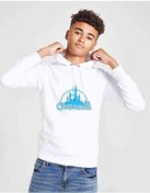 Resim Castlevania Pixel Logo Baskılı Unisex Çocuk Kapüşonlu Beyaz Sweat Beyaz 