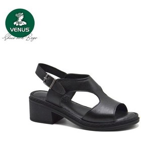 Resim Venüs 24340303y Kısa Topuklu Kadın Deri Sandalet 001 