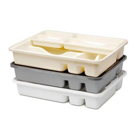 Resim Bora Plastik Modern Kaşıklık, No: 2, 31x40x7 cm, Krem 