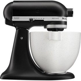 Resim Kitchenaid 5ksm2cb5pss 4.7 Litre Seramik Kase - Desenli Beyaz 