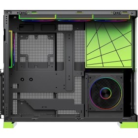 Resim Dragos Prizma 5x Argb Fan Type-C 1000W 80+ Bronze Pcıe 5.1 Atx 3.0 Atx Mid Tower Kasa Yeşil 