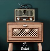 Resim SFL Product Taşınabilir Nostaljik Radyo Bluetooth/fm/usb/sd Retro Radyo M111bt 