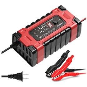 Resim Foxsur Otomatik Pil Şarj Aletleri 12v/10a 24v/5a Akıllı K21611us Us Plug 