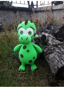 Resim Amigurumi Mini Dinazor 