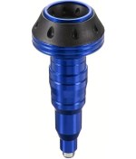 Resim Chuangyinshop Blue 1pc Universal Motorcycle Frame Slider M10 Anti Crash Engine Protection Alüminyum Off Road Bobber Touring Dirt Bikes Motor 