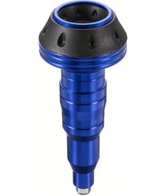 Resim Chuangyinshop Blue 1pc Universal Motorcycle Frame Slider M10 Anti Crash Engine Protection Alüminyum Off Road Bobber Touring Dirt Bikes Motor 