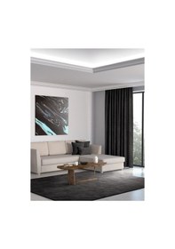 Resim Home Daily Series Siyah Rengi Ada Fon Perde Siyah 