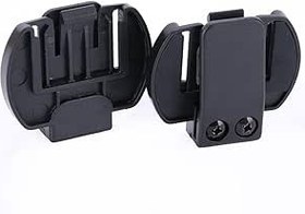 Resim QSPORTPEAK-Motosiklet Interkom Aksesuarları için V6/V4, Motosiklet BT Bluetooth Interkom için Mikrofon Kulaklık Klip (2 PAKET) 