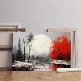 Resim Kanlı Ağaçlar - 70x50 