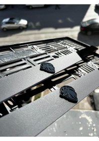 Resim Peugeot Yeni Logo Mat Pleksi Plakalık Uyumlu 