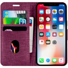 Resim UK General Mobile GM5 Plus Kartvizitli Cüzdan Kılıf 