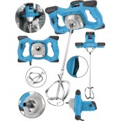 Resim Sturdy Power Tools 1800 Watt Kademeli Hız Ayarı Boya ve Harç Mikseri Karıştırıcı 