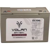 Resim Volan Battery 12 Volt 110 Ah (Amper) Deepcycle Akü 