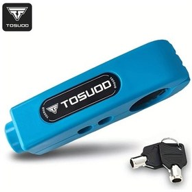 Resim Chuangyinshop Dayanıklı Abs Bisiklet Ve Motosiklet Kilit Çok Renk Seçeneği Hafif Taşınabilir Mavi 