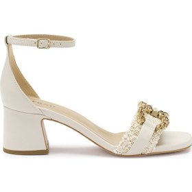 Resim Sandalet Kadın 79h1 Frau Fancyplume Orobeige Bej 