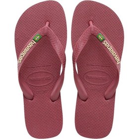 Resim Brasil Logo Amaranth Kadın Parmak Arası Terlik-4764 Amaranth 