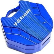 Resim Motion003 Mowok Suzuki Vstrom Dl650 Dl1000 Dl1050 Alüminyum Anahtar Kılıfı Blue 