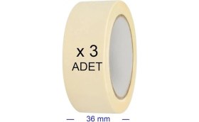 Resim AyrStore 3 Adet Kağıt Bant 36MM Maskeleme Bandı Boya Bandı 