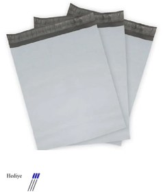 Resim CPU ELEKTRONİK Cepsiz Mini Boy Kargo Poşeti 17x25+4 cm - 500 Adet (40+40=80 Mikron) 