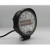Resim ÇERAY Tekne Çalışma Lambası Led Yuvarlak Çakar Modlu 12/24V Su Geçirmez 