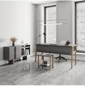 Resim Lagomood Zenith Ofis Takımı Antrasit Ceviz 