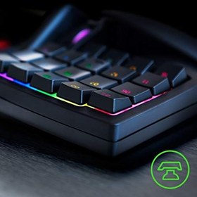 Resim Razer Tartarus v2 Gaming Keypad Programlanabilir Tuş - Özelleştirilebilir Chroma RGB Aydınlatma - Programlanabilir Makrolar - Klasik Siyah 