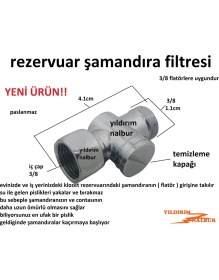 Resim Siamp Klozet Rezervuar Çift Basmalı İç Takım Yeni Tasarım Filtre 