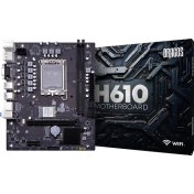 Resim Dragos Pro H610M-E M.2 Sata Wı-Fı+Bt Ddr4 3200MHZ USB 3.2 HDMI Dp VGA Ses G.lan 1700P Anakart 