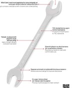 Resim İzeltaş İki Ağızlı Anahtar 25*28 