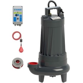 Resim Sumak Sdt40 3 Foseptik Dalgıç Pompa Trifaze 380V 4 Hp 