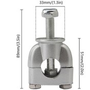 Resim Pazly 22mm Motosiklet Gidon Yükseltici - Kolay Montaj, Güvenli Sürüş, El Koruyucu Takımı, Yorgunluğu Azaltır 