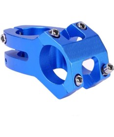 Resim HSGL Hsgl Bisiklet Mavi Alüminyum Gidon Boğazı 30 mm 31.8-28.6 Bisiklet Gidon Boğazı Mavi 