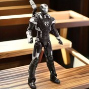 Resim Avengers War Machine Robot Karakter Modeli, 13 Eklemli PVC Figür, Araba Dekorasyonu ve Masaüstü Sergi Süsü için Uygun, Mükemmel Tatil ya da Doğum Günü Hediyesi, Aksiyon Figür Dekoru, Koleksiyonel Ekran, Savaş Makinesi Tasarımı, Süper Kahraman Kolleksiyon, Çevik Eklemler, İncelenebilen Modeller, Yetişkinler ile Komisyon Tutkunlarına Özel 
