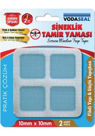 Resim Vodaseal Yapışkanlı Sineklik Tamir Yaması 10 X 10 Mm. - 2 Parça 1 Adet 