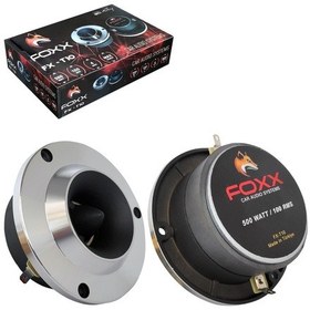 Resim Dome Tweeter 500W 100 Rms 10CM Foxx FX-T10 R42 