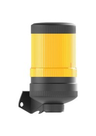 Resim Mesan Ø70 1 Kat Işıklı Kolon Multi Led Buzzer Duvar Montaj Turuncu 12-24vac/dc Ms 424.3.12-24vac/dc 