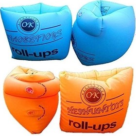 Resim Conhencı Çocuk Yüzme Kolluğu Mavi/turuncu, 4 Adet 076111 Mavi - Turuncu 