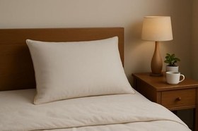 Resim Velva Kaz Tüyü%100 Üst Kalite Kaz Tüyü Dolgulu Yastık 